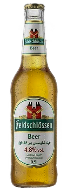 Feldschlossen Beer 4.8% vol. (فيلدشلوسسين بير 48 فول)